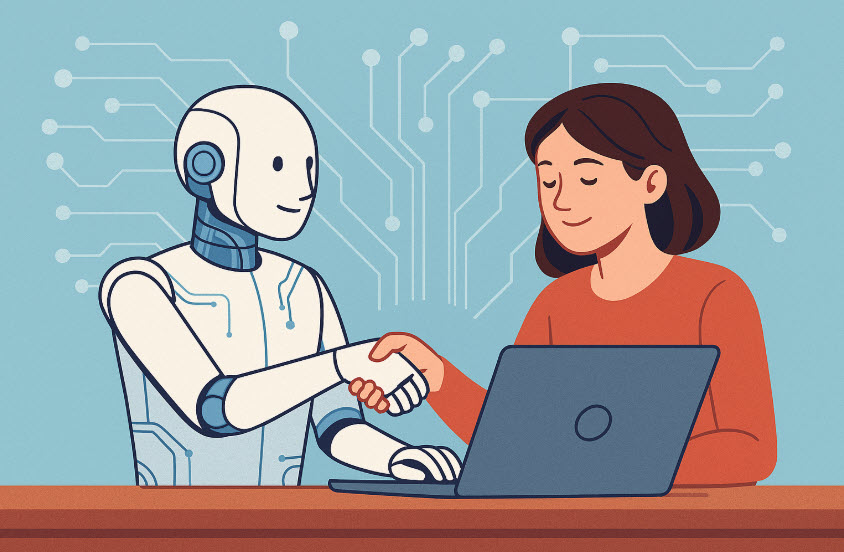 Samarbete mellan människa och maskin - AI och mänsklig kreativitet